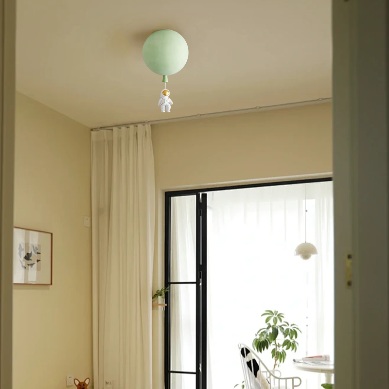 Green Acrylic Ceiling Light for Living room